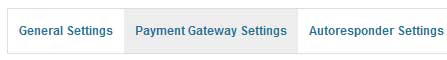 payment gateway settings tab estore