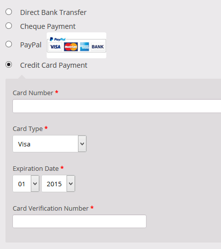 paypal pro checkout in woocommerce